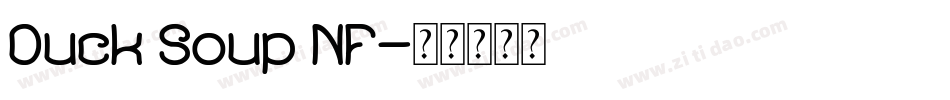 Duck Soup NF字体转换